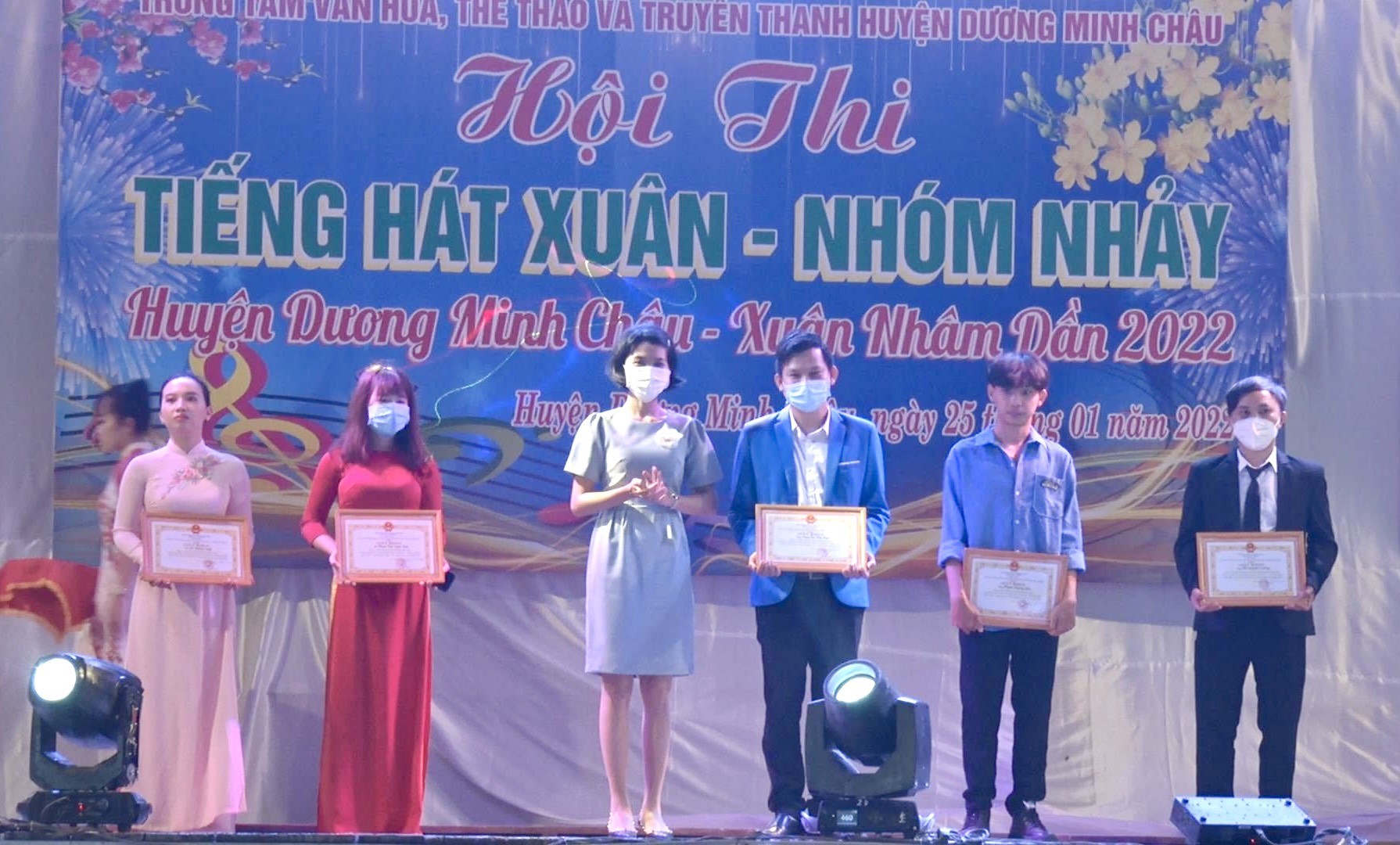 Huyện Dương Minh Châu tổ chức hội thi Tiếng hát xuân- Nhóm nhảy Xuân Nhâm Dần năm 2022